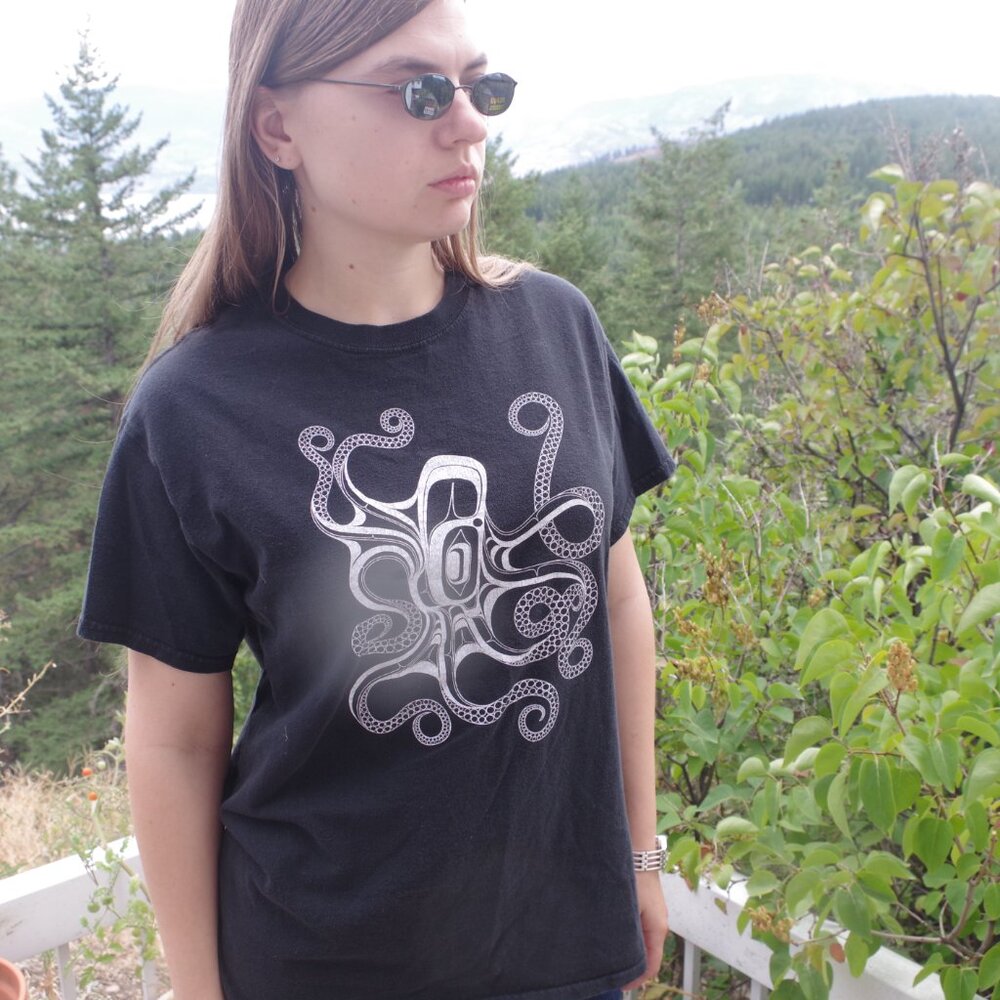 Native American Graphic T-Shirt," Native North West